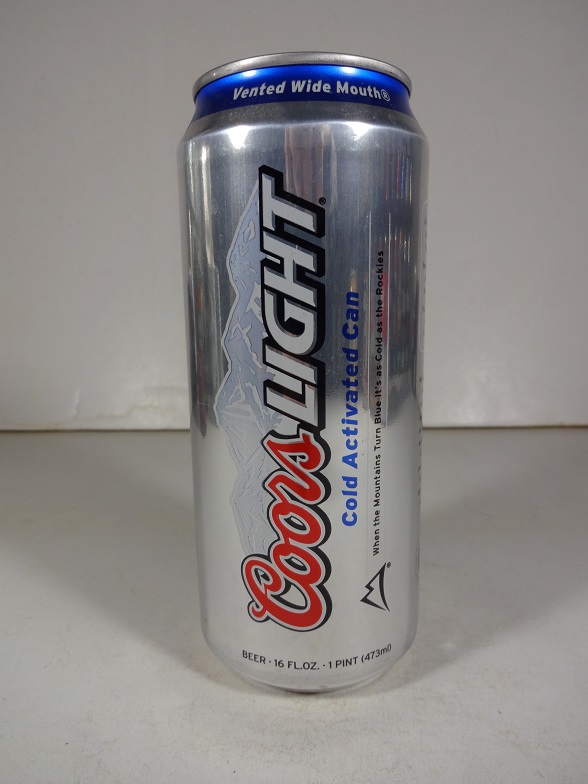 Coor's Light - Cold Activated Can - 16oz - T/O
